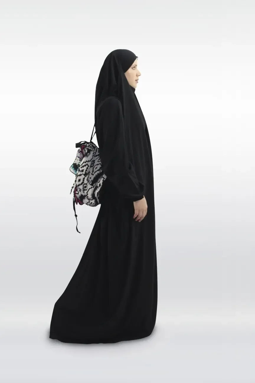 Muslim Prayer Garment Dress Wp,em Women Hijab Dress Abaya Hooded  Long Khimar Jilbab Burka Eid Abayas Gown Eid Niqab Ramadan
