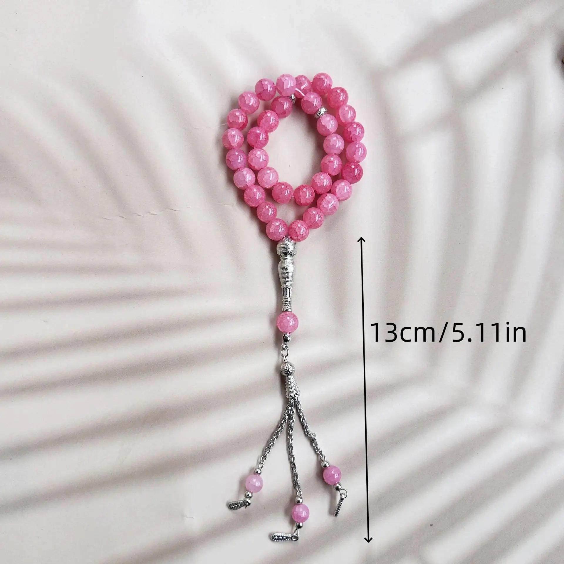 4pcs 22.50 2X FOR FREE 10mm 33 Beads Natural Stone Muslim Bracelet Jewelry Women Rosary Beads Ramadan Eid Gifts Handmade Arabic Islam Prayer Beads