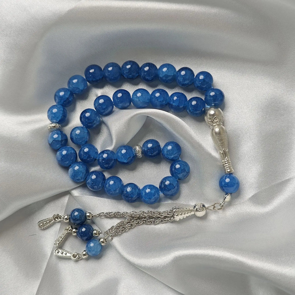 4pcs 22.50 2X FOR FREE 10mm 33 Beads Natural Stone Muslim Bracelet Jewelry Women Rosary Beads Ramadan Eid Gifts Handmade Arabic Islam Prayer Beads